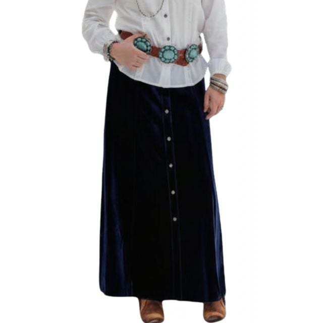 Tasha Polizzi Women's Navy Philippa Skirt