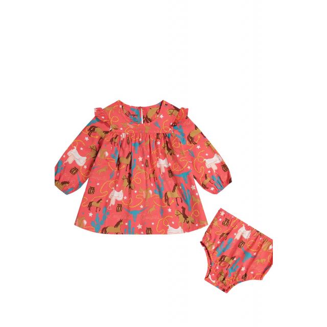 Wrangler Baby Girl's Pink Dress