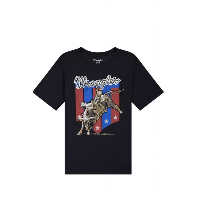 Wrangler Boy's (matching dad) Short Sleeve T-Shirt