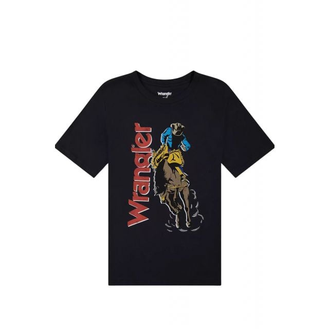Wrangler Boy's (matching mens) SS Vintage Fit T-Shirt