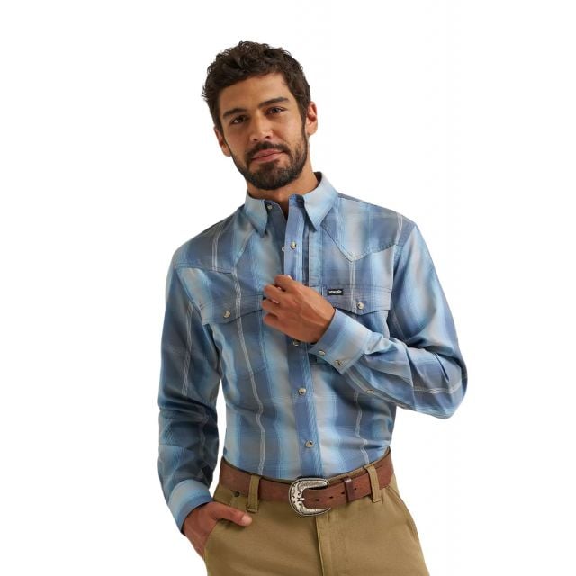 Wrangler Men's ATG Western Performance SS Shirt