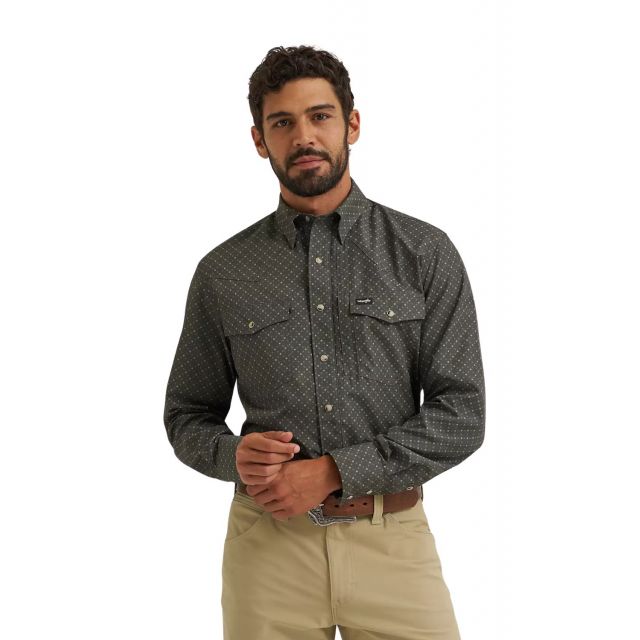 Wrangler Men's ATG Western Performance SS Shirt