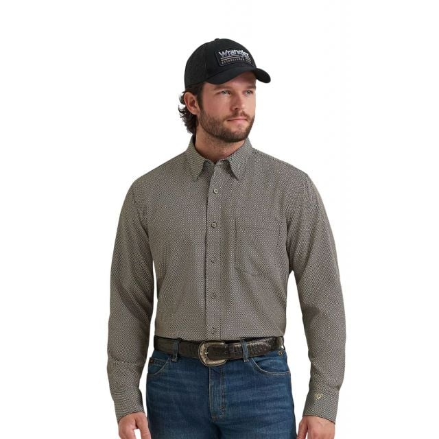 Wrangler Men's Black Cody Johnson LS Shirt