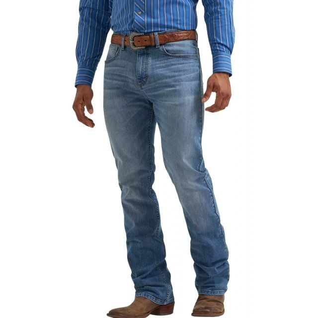 Wrangler Men's BLue 20X 42 Vintage Bootcut Jean