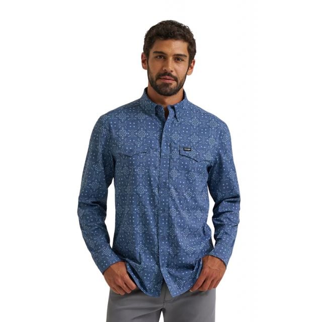 Wrangler Men's Blue Live In Shirt