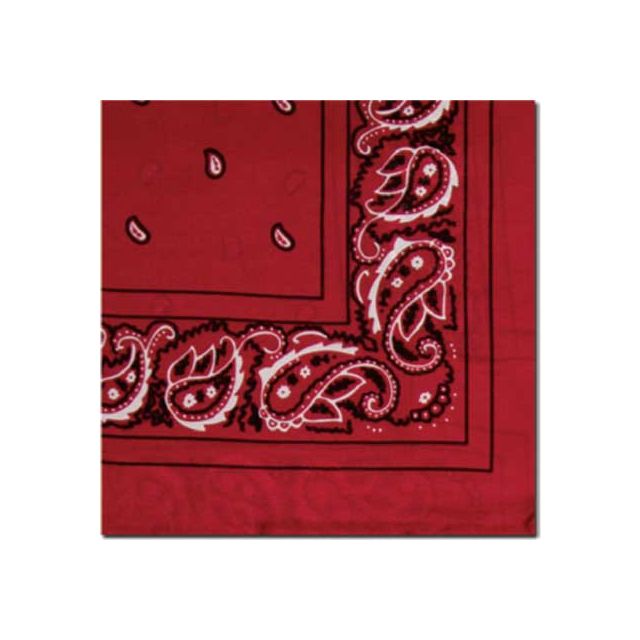 Wyoming Traders 20" Bandana Red Silk Wild Rag
