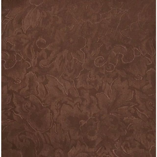Wyoming Traders Large Jacquard Chocolate Silk Wild Rag Scarf