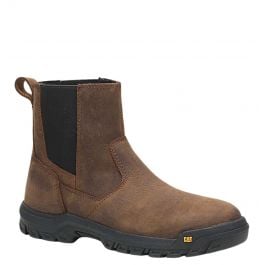 Men Caterpillar Wheelbase Steel Toe Work Boot P91026 Clay Leather Sz 10 caterpillar-mens-wheelbase-  main image 3