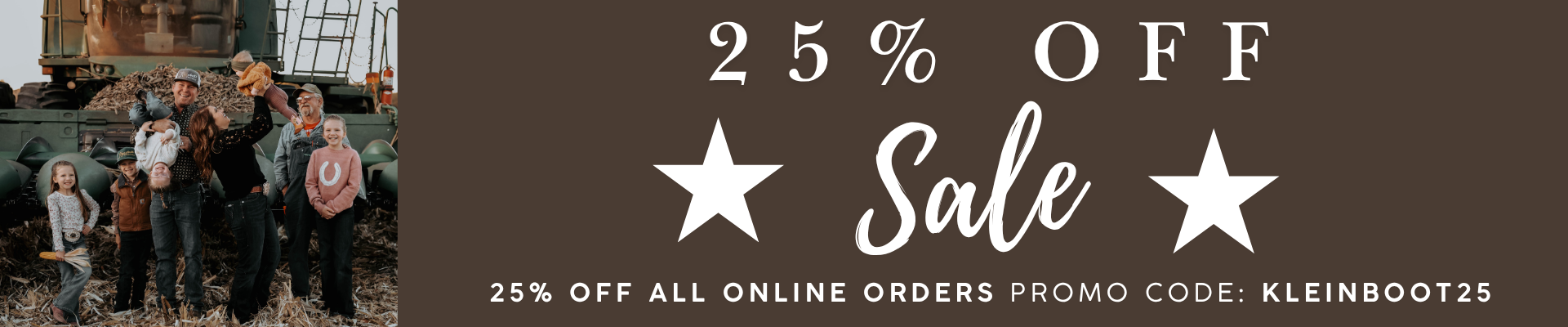 25% Off Sale